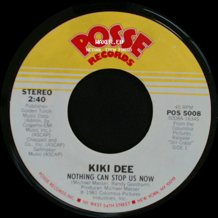 Kiki Dee / Leroy Gomez - Nothing Can Stop Us Now / Watch Her Dance side A