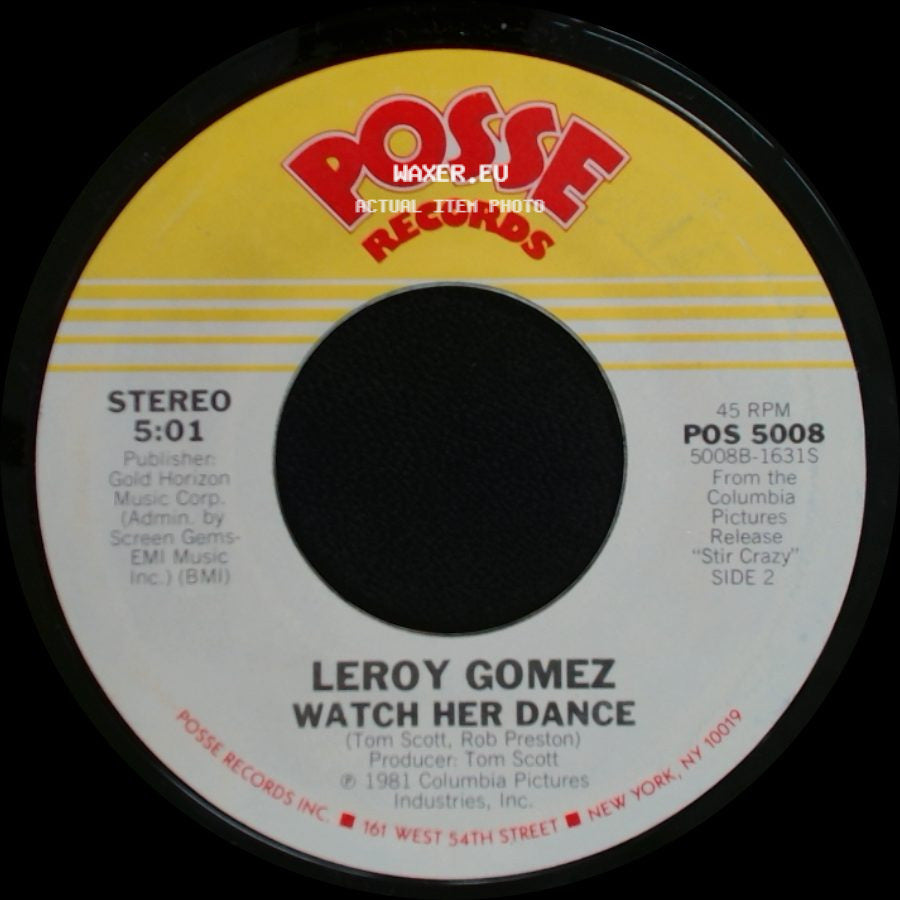 Kiki Dee / Leroy Gomez - Nothing Can Stop Us Now / Watch Her Dance side B