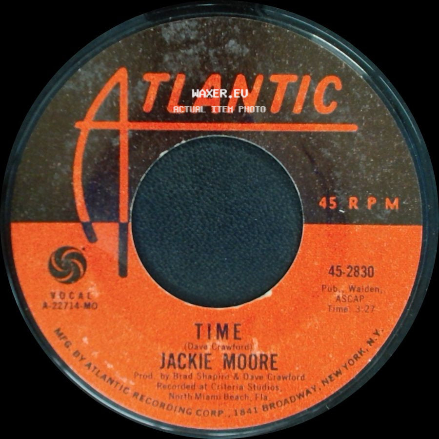 Jackie Moore - Time / Cover Me side A