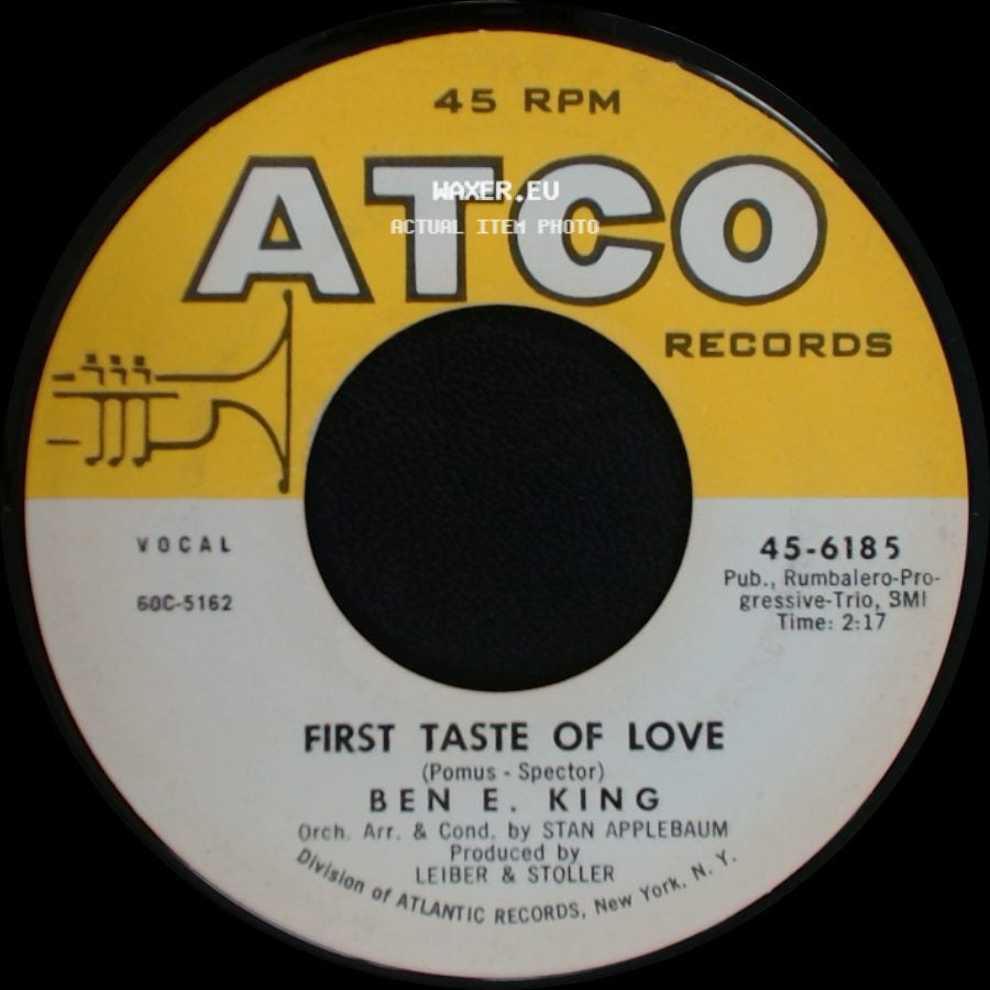Ben E. King - First Taste Of Love / Spanish Harlem side A