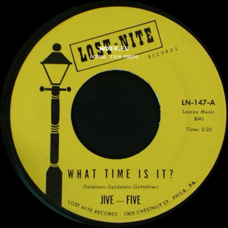 Jive — Five - What Time Is It? / Beggin' You Please side A