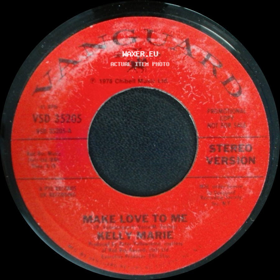 Kelly Marie - Make Love To Me / Sentimental Kisses side A