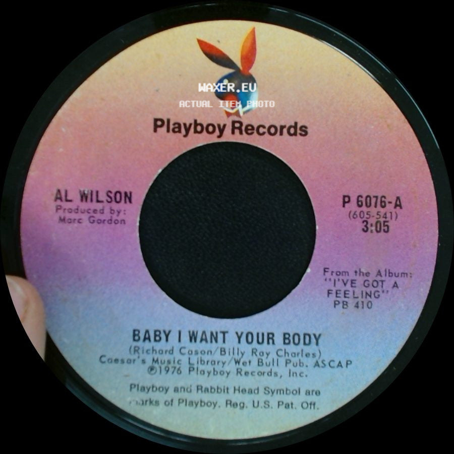 Al Wilson - Baby I Want Your Body / Stay With Me side A