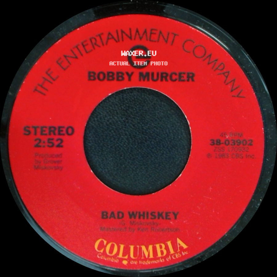 Bobby Murcer / Bobby Mercer - Skoal Dippin' Man / Bad Whiskey side B