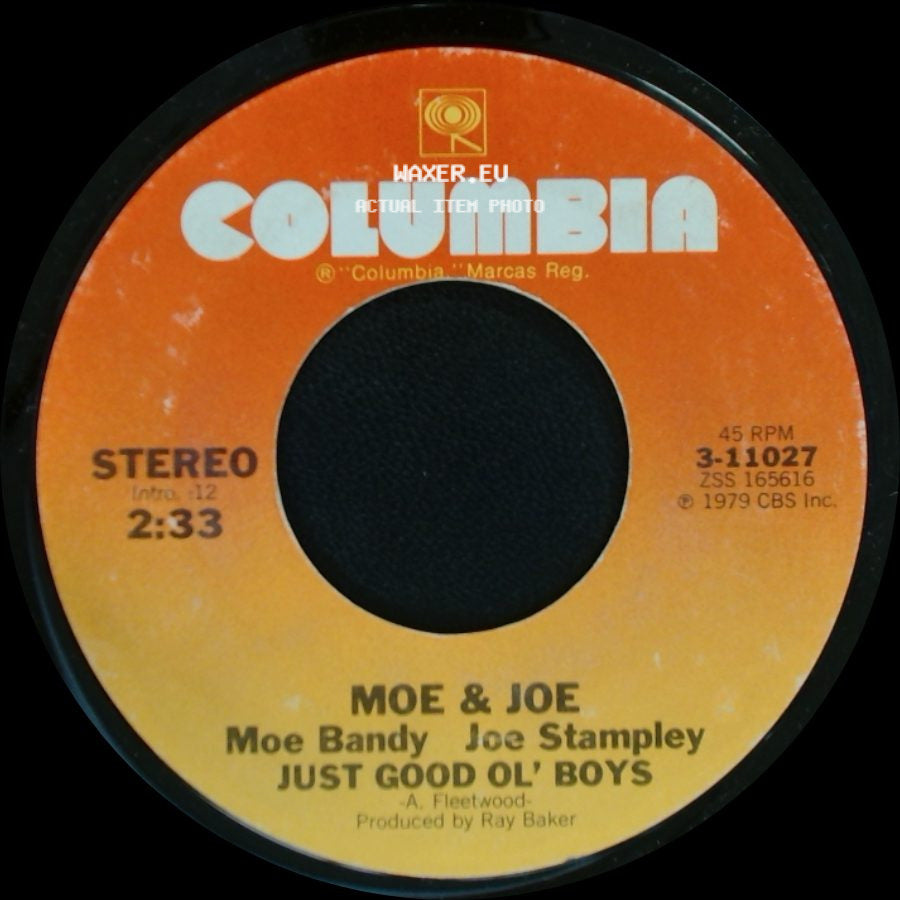 Moe & Joe - Just Good Ol' Boys / Make A Little Love Each Day side A