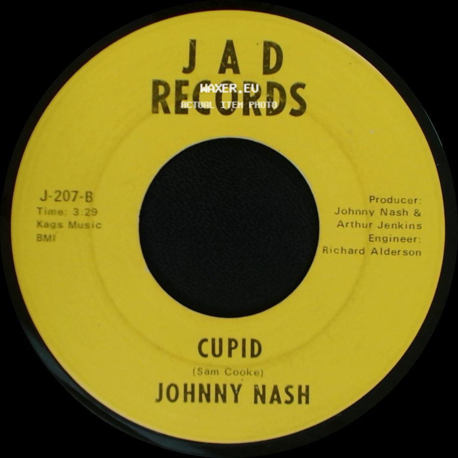 Johnny Nash - Cupid / Hold Me Tight side A
