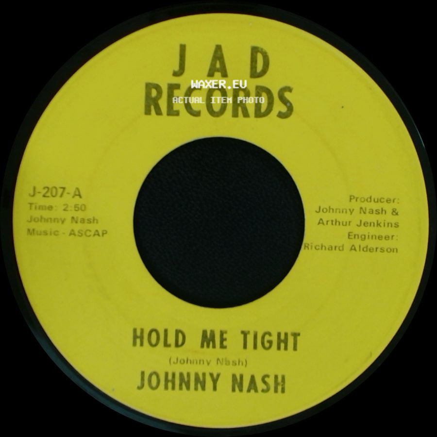 Johnny Nash - Cupid / Hold Me Tight side B