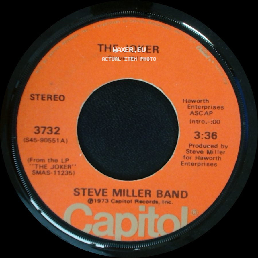 Steve Miller Band - Something To Believe In / The Joker side B