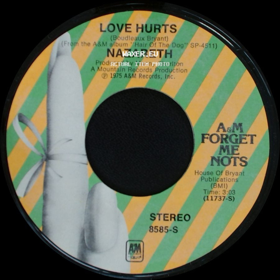Nazareth - Love Hurts / This Flight Tonight side A