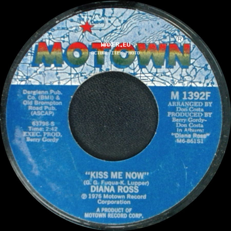 Diana Ross - Kiss Me Now / Love Hangover side A