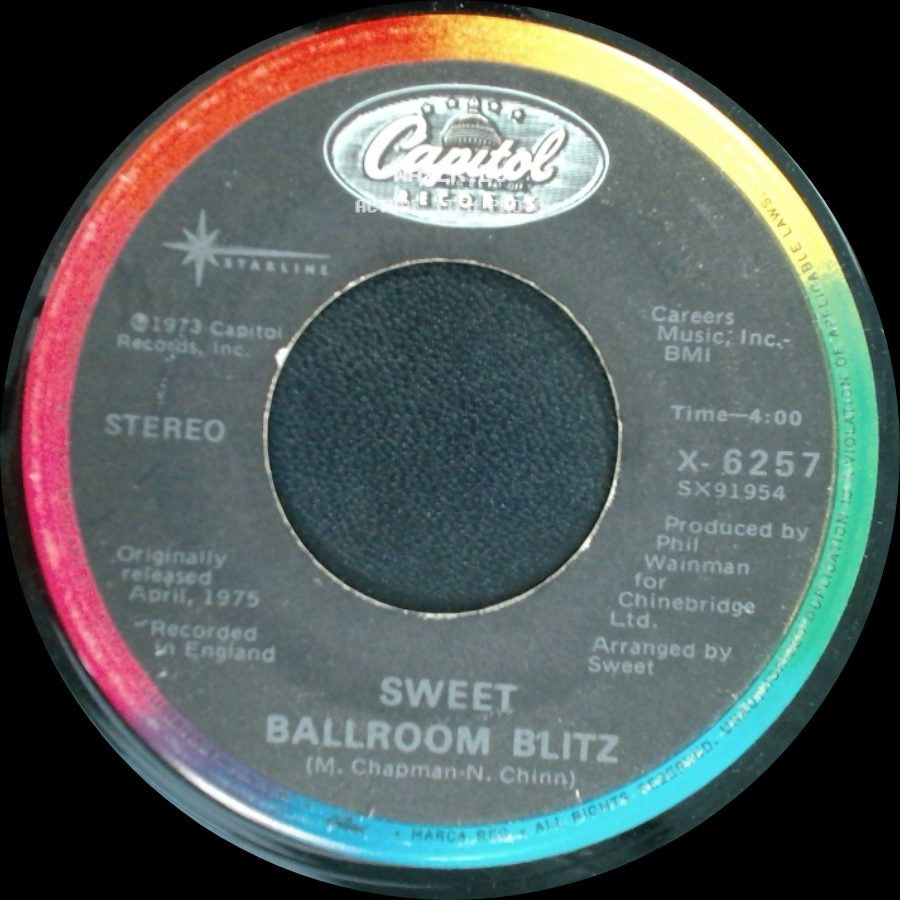 Sweet - Ballroom Blitz / Fox On The Run side A