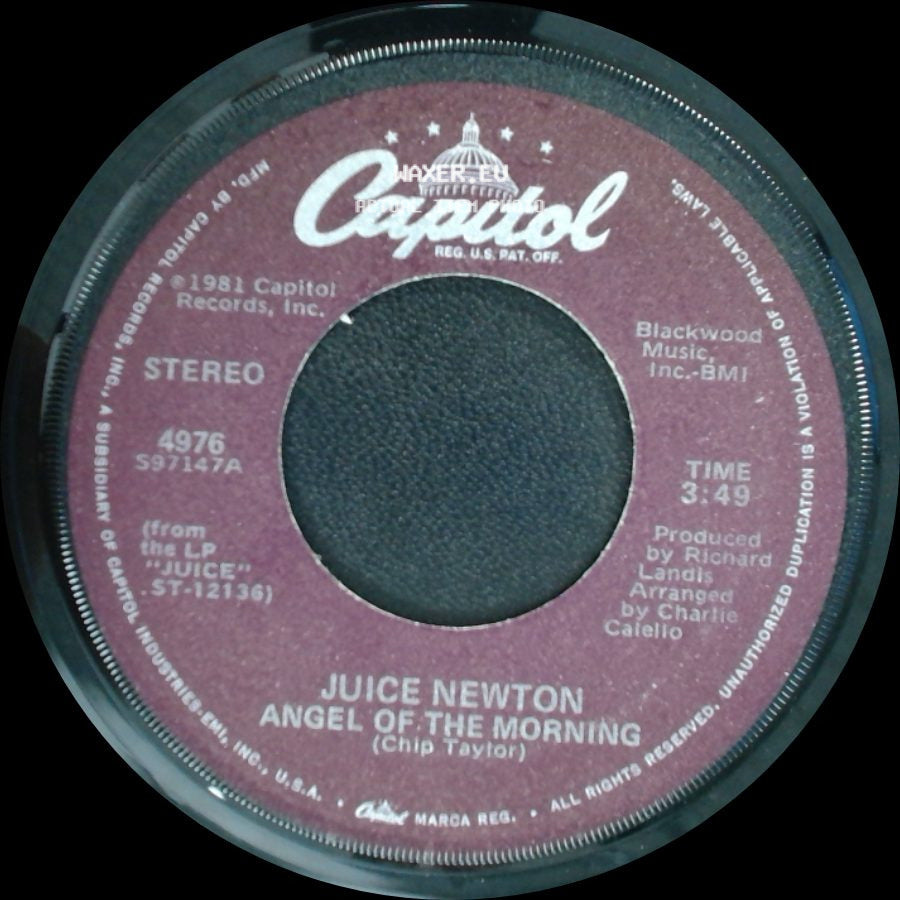 Juice Newton - Headin' For A Heartache / Angel Of The Morning side B