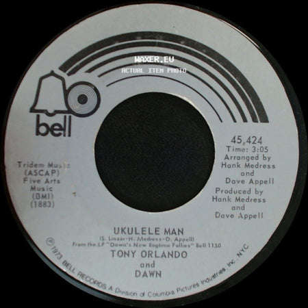 Tony Orlando And Dawn - Ukulele Man / Who's In The Strawberry Patch With Sally side A