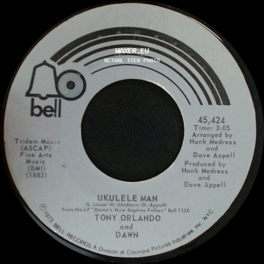 Tony Orlando And Dawn - Ukulele Man / Who's In The Strawberry Patch With Sally side A