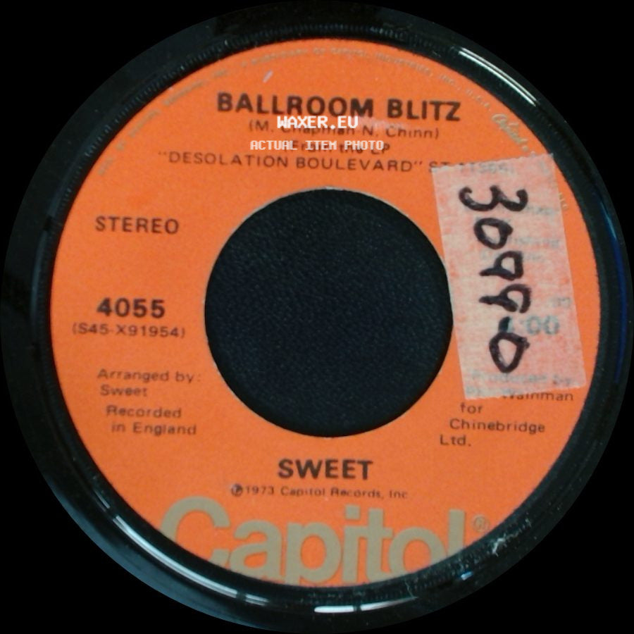 Sweet - Ballroom Blitz / Restless side A