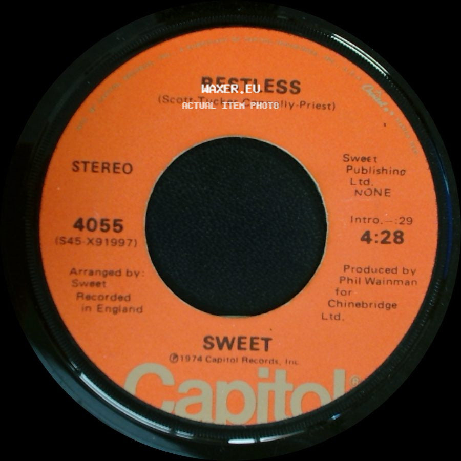 Sweet - Ballroom Blitz / Restless side B