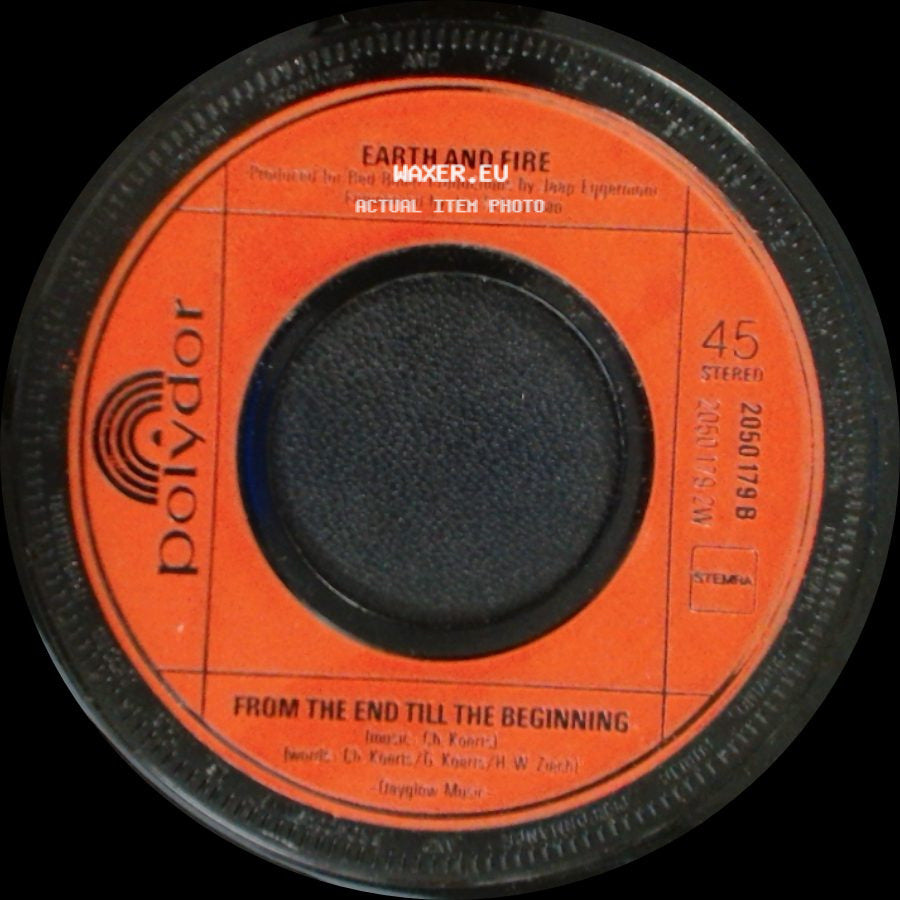 Earth And Fire - From The End Till The Beginning / Memories side A