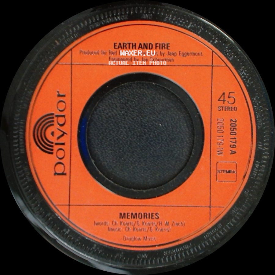 Earth And Fire - From The End Till The Beginning / Memories side B