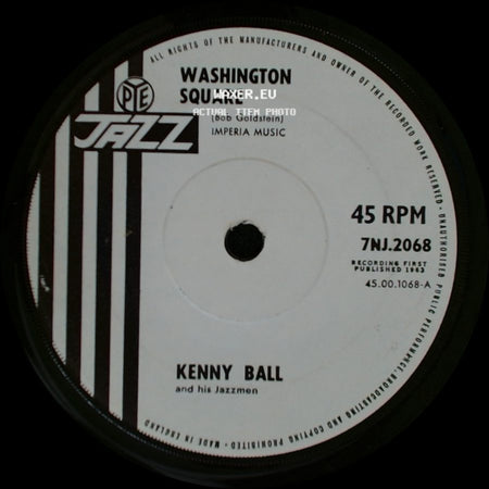 Kenny Ball And His Jazzmen - Washington Square / The Music Goes 'round And Around side A