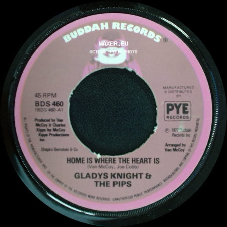 Gladys Knight & The Pips - Home Is Where The Heart Is / You Put A New Life In My Body side A