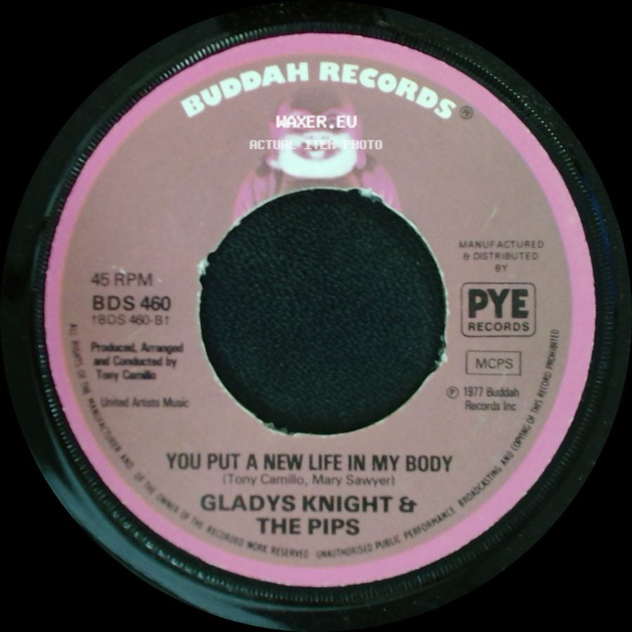 Gladys Knight & The Pips - Home Is Where The Heart Is / You Put A New Life In My Body side B