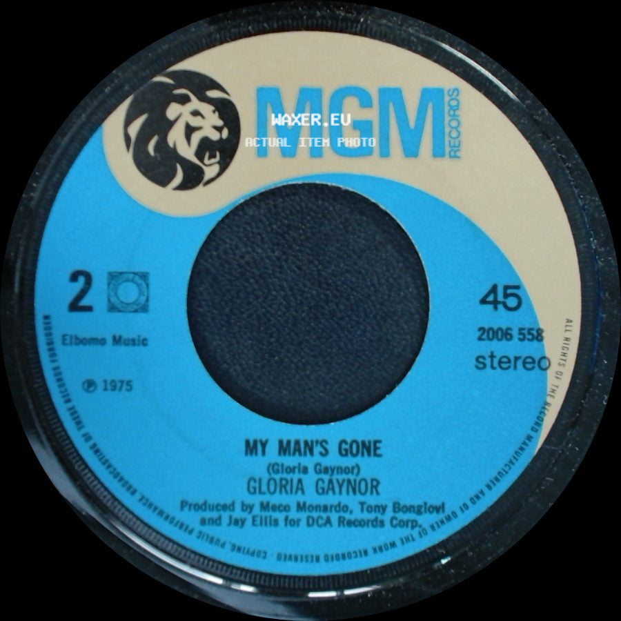 Gloria Gaynor - How High The Moon / My Man's Gone side B