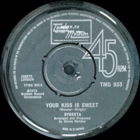 Syreeta - Your Kiss Is Sweet / How Many Days side A