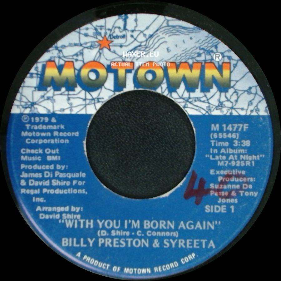 Billy Preston & Syreeta / Billy Preston - With You I'm Born Again / All I Wanted Was You side A