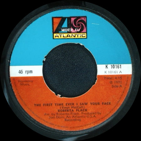 Roberta Flack - The First Time Ever I Saw Your Face / Will You Still Love Me Tomorrow side A