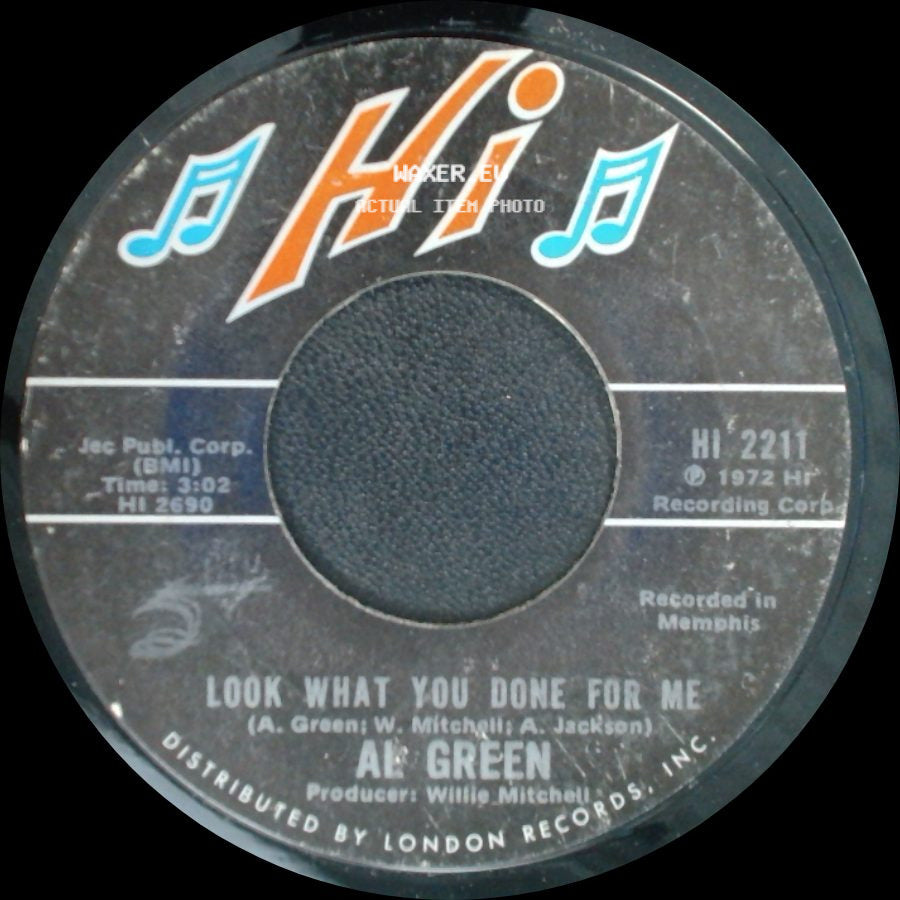 Al Green - Look What You Done For Me / La-La For You side A