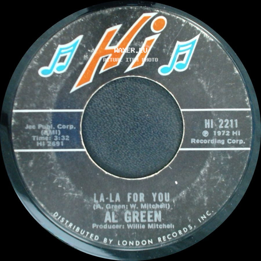 Al Green - Look What You Done For Me / La-La For You side B