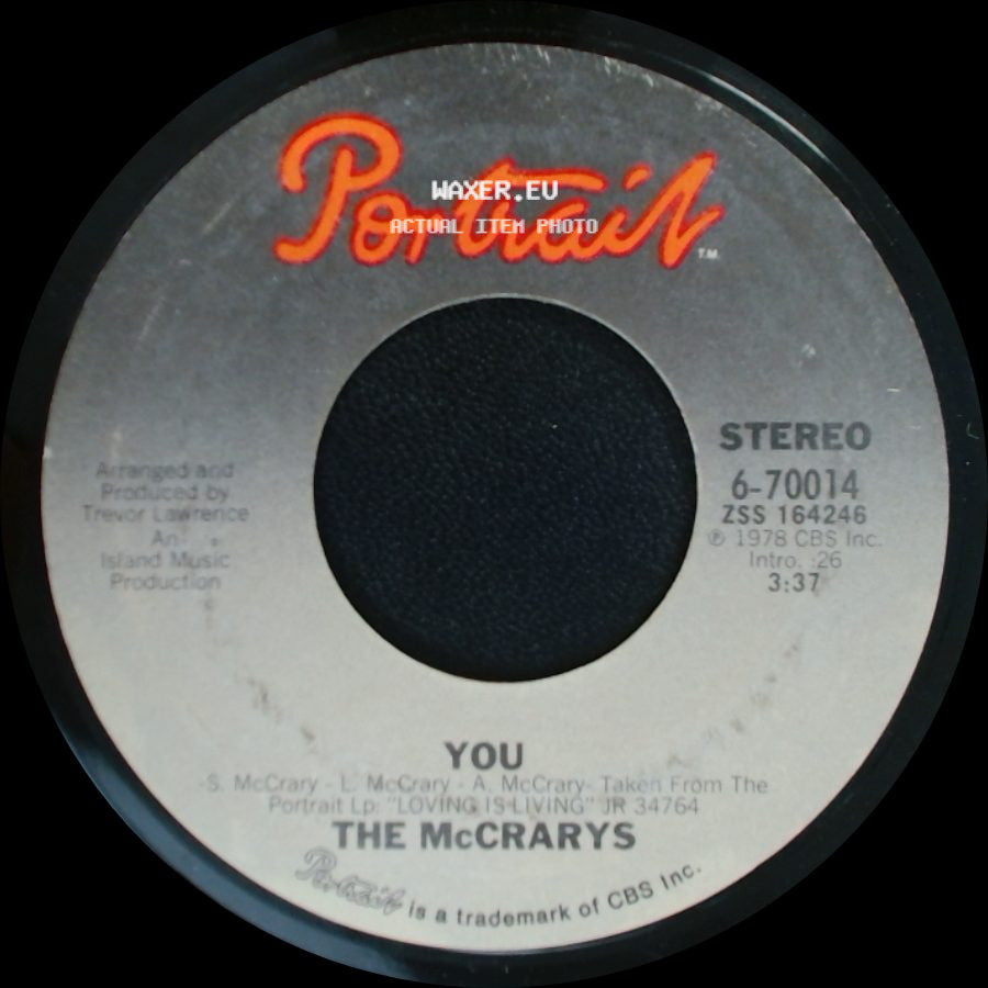 The Mccrarys - Looking Ahead / You side B