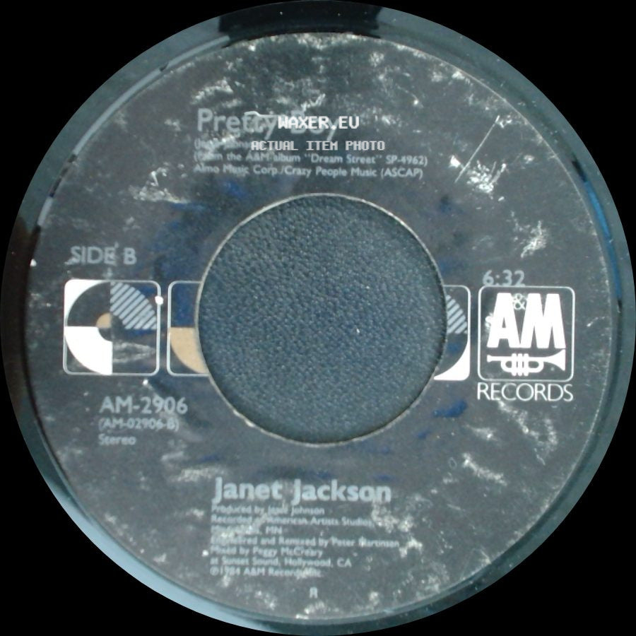 Janet Jackson - Let's Wait Awhile (Remix) / Pretty Boy side B
