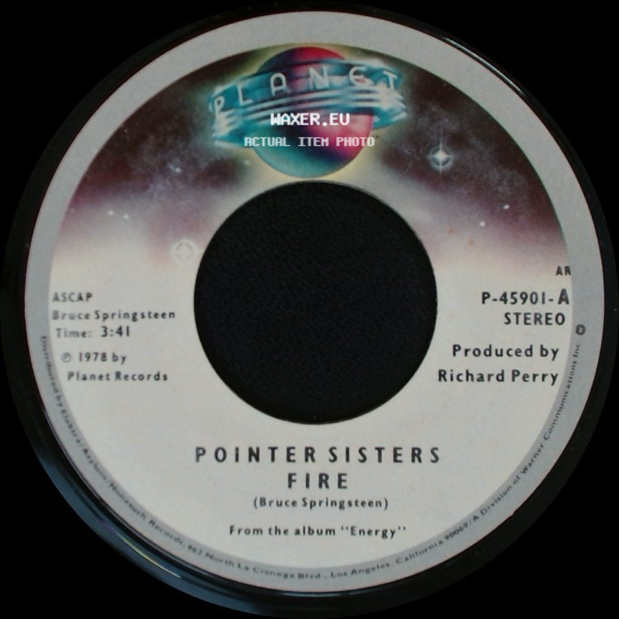 Pointer Sisters - Fire / Love Is Like A Rolling Stone side A
