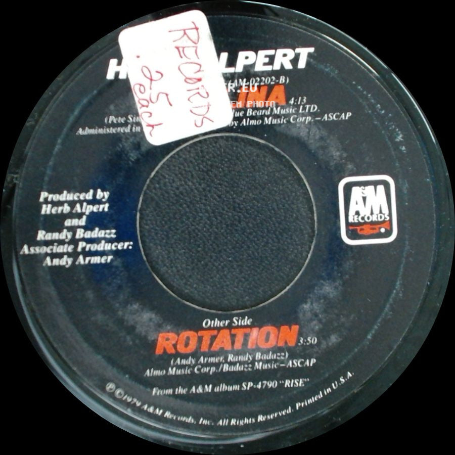 Herb Alpert - Unknown Title A / Rotation side A