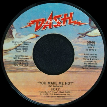 Foxy - Get Off / You Make Me Hot side B