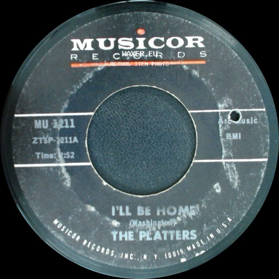 The Platters - I'll Be Home / (You've Got) The Magic Touch side A