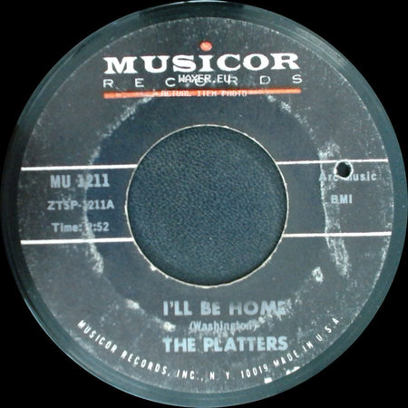 The Platters - I'll Be Home / (You've Got) The Magic Touch side A