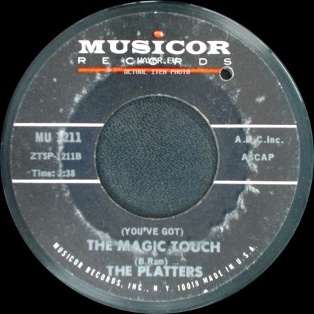 The Platters - I'll Be Home / (You've Got) The Magic Touch side B