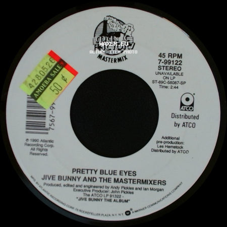 Jive Bunny And The Mastermixers - That's What I Like / Pretty Blue Eyes side B