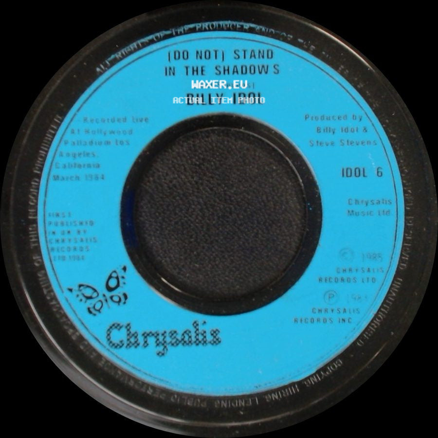 Billy Idol - (Do Not) Stand In The Shadows / Rebel Yell side A