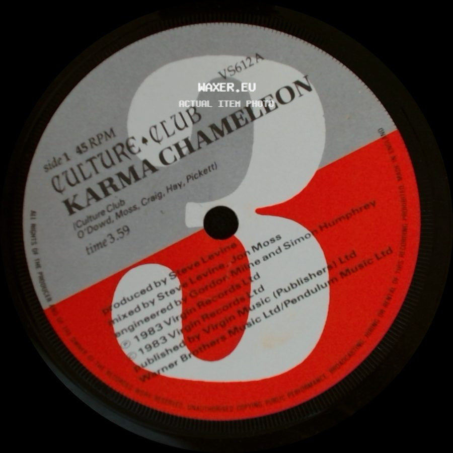 Culture Club - Karma Chameleon / That's The Way side A