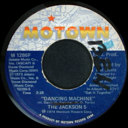 The Jackson 5 - It's Too Late To Change The Time / Dancing Machine side B