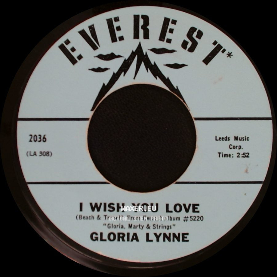 Gloria Lynne - Through A Long And Sleepless Night / I Wish You Love side B