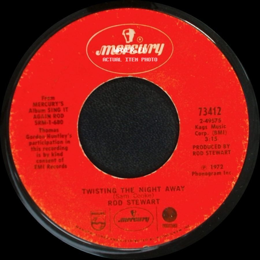 Rod Stewart - Twisting The Night Away / True Blue / Lady Day side A