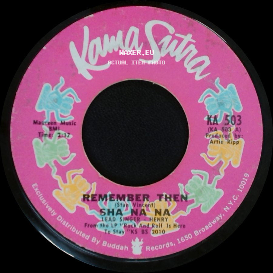Sha Na Na - Remember Then / Lovers Never Say Goodbye side A