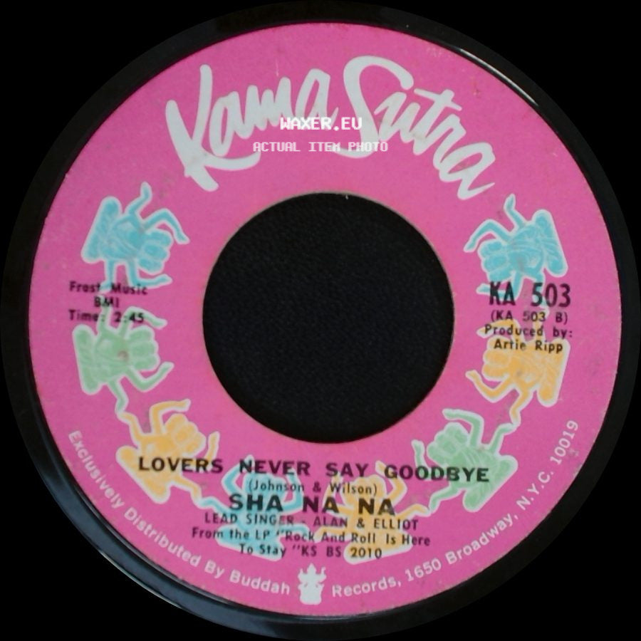 Sha Na Na - Remember Then / Lovers Never Say Goodbye side B