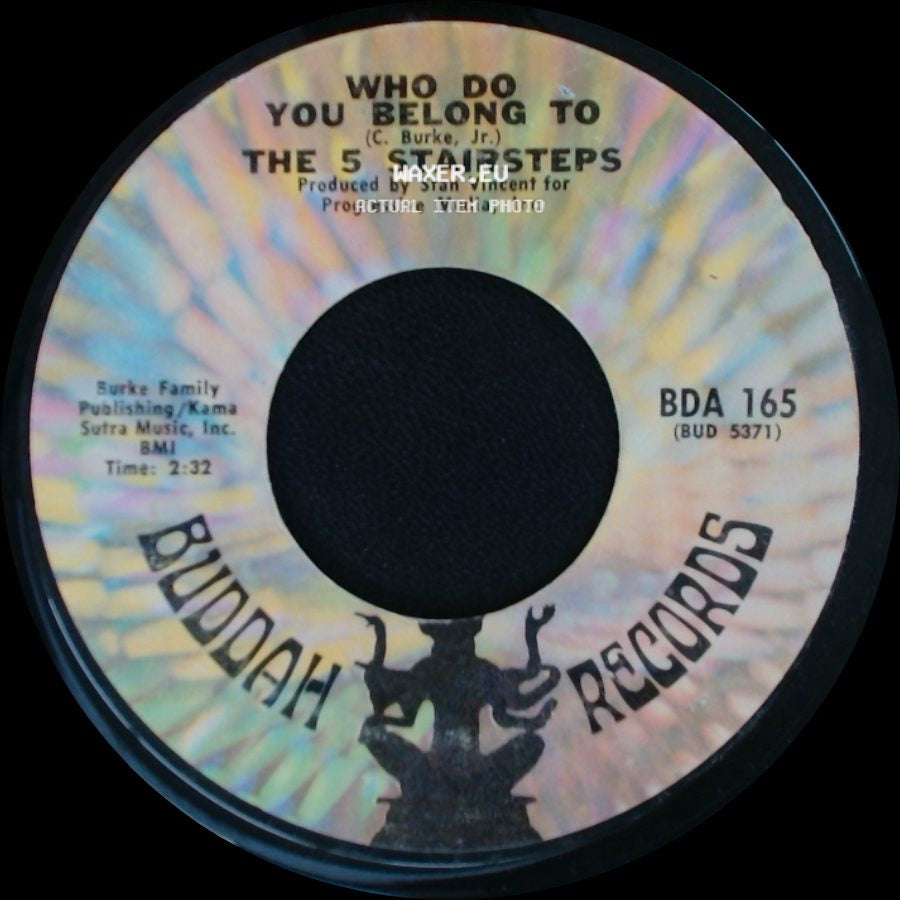 The 5 Stairsteps - Who Do You Belong To / O-O-H Child side A