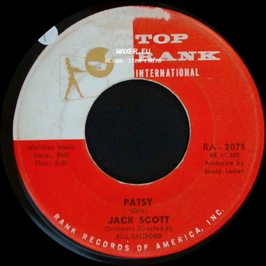 Jack Scott - Old Time Religion / Patsy side B