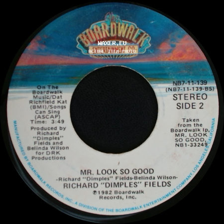 Richard "Dimples" Fields - If It Ain't One Thing...It's Another / Mr. Look So Good side B